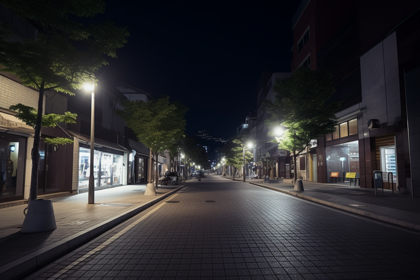 LED-lampor ökar säkerheten och synligheten i utomhus- och gatubelysning
